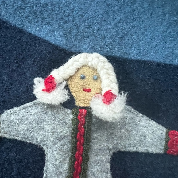 Giesswein Austrian 100% Wool Cream and Gray Cardigan - Picture 13 of 15